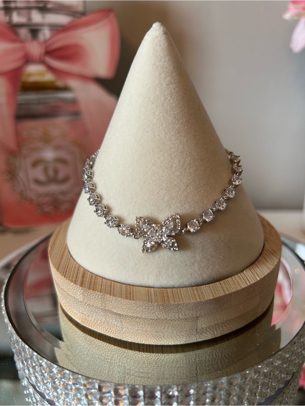 NWT! Marchesa Cubic Zirconia Slider Bracelet - Picture 3 of 7